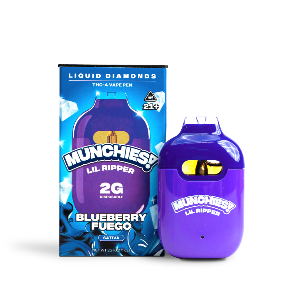 Blueberry Fuego THCA Liquid Diamonds vape