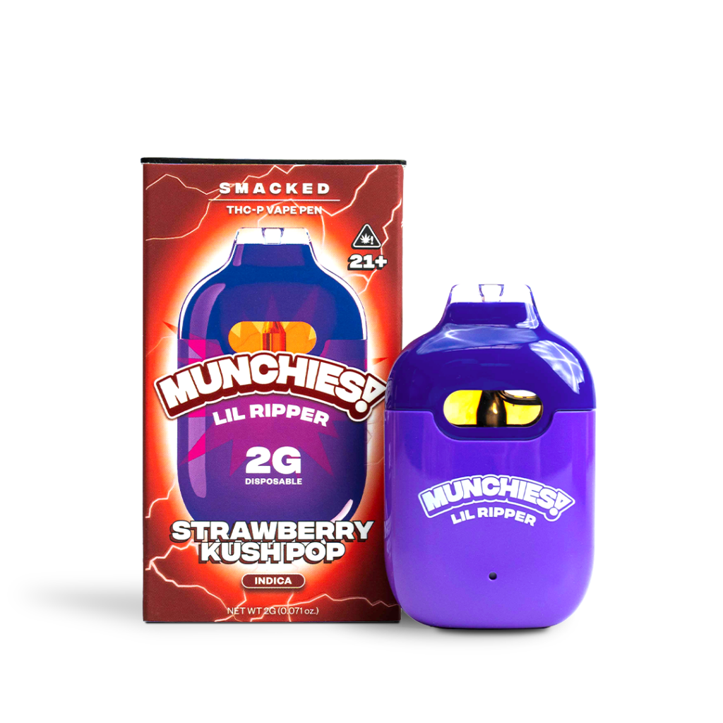 Strawberry Kush Pop THCP Smacked vape